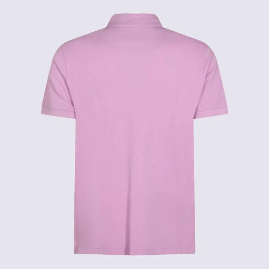  에트로 폴로 티셔츠 코튼 폴로 셔츠 핑크 - ETRO