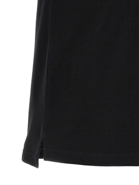  스톤 아일랜드 폴로 티셔츠 컴퍼스 로고 폴로 셔츠 블랙 - STONE ISLAND