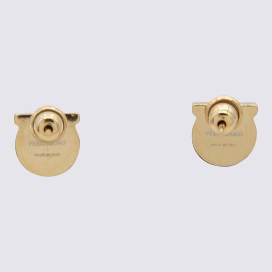  살바토레 페라가모 이어링 페라가모 골드 앤 펄  골드/펄 - SALVATORE FERRAGAMO