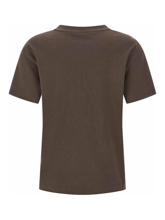 26SS 브루넬로 쿠치넬리 반팔 티셔츠 M0T81EC710C8589 Brown - BRUNELLO CUCINELLI