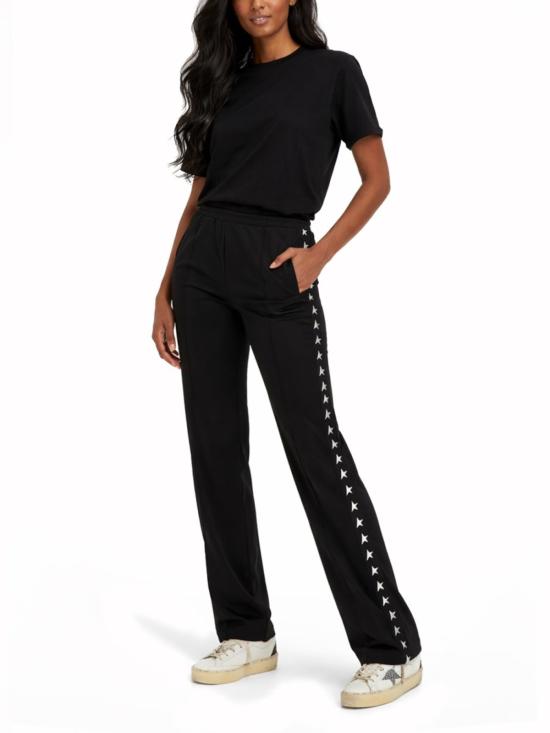  골든구스 반팔 티셔츠 골든 구스 크롤링 티셔츠 블랙 - GOLDEN GOOSE