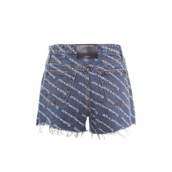  알렉산더 왕 데님 숏팬츠 데님 반바지 블루 - ALEXANDER WANG