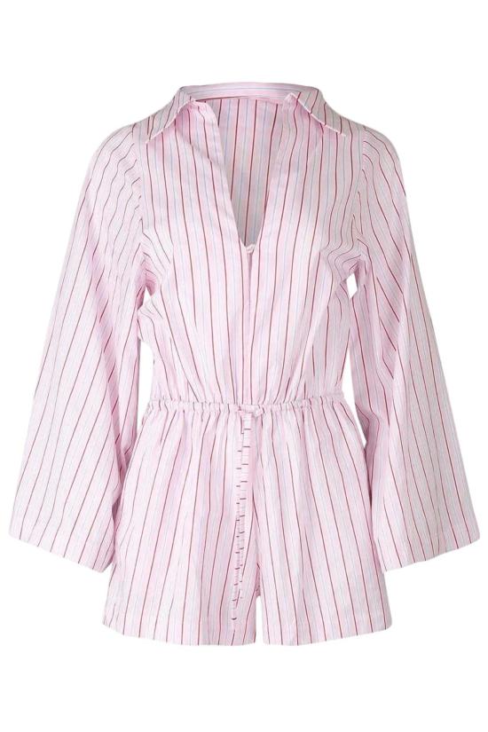  페이스풀더브랜드 점프수트 Faithfull The Brand Aksel Playsuit In Fiori Stripe Palazzo Jumpsuit