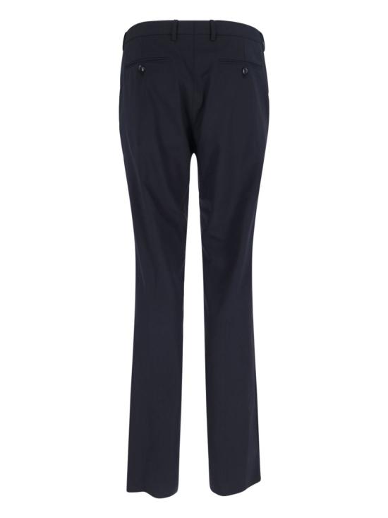  조르지오 아르마니 수트 자켓 싱글 브레스트 버진 울 수트 블루 - GIORGIO ARMANI