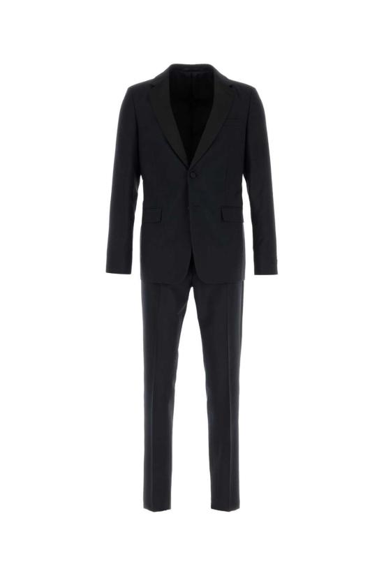  프라다 수트 자켓 미드나잇 블루 울 블렌드 수트