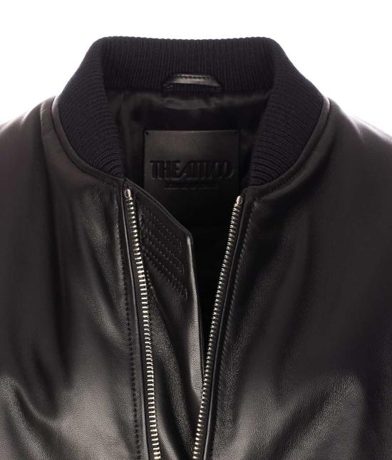  디 아티코 봄버 자켓 아티코 안야 봄버 재킷 블랙 - THE ATTICO