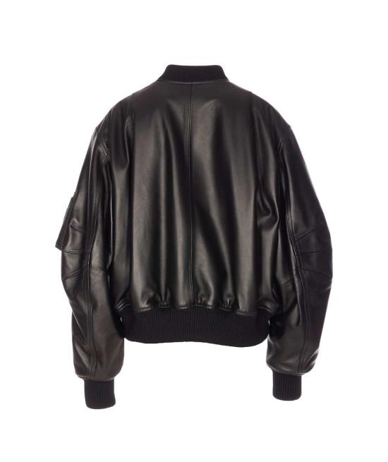  디 아티코 봄버 자켓 아티코 안야 봄버 재킷 블랙 - THE ATTICO