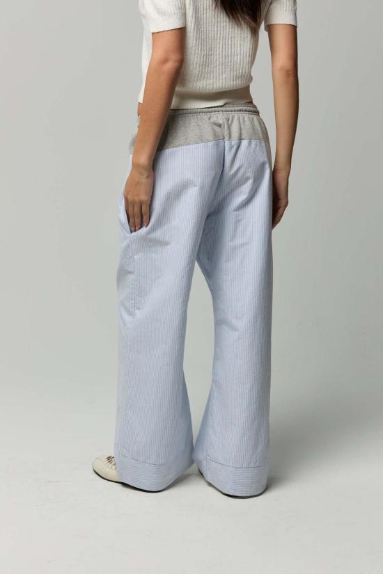  아셀 트레이닝/조거 팬츠 애셔 코리  포플린 스트라이프 - ASHER