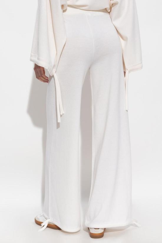  막스마라 스트레이트 팬츠 막스 마라 나이지리아 팬츠 0 비앙코 - MAX MARA