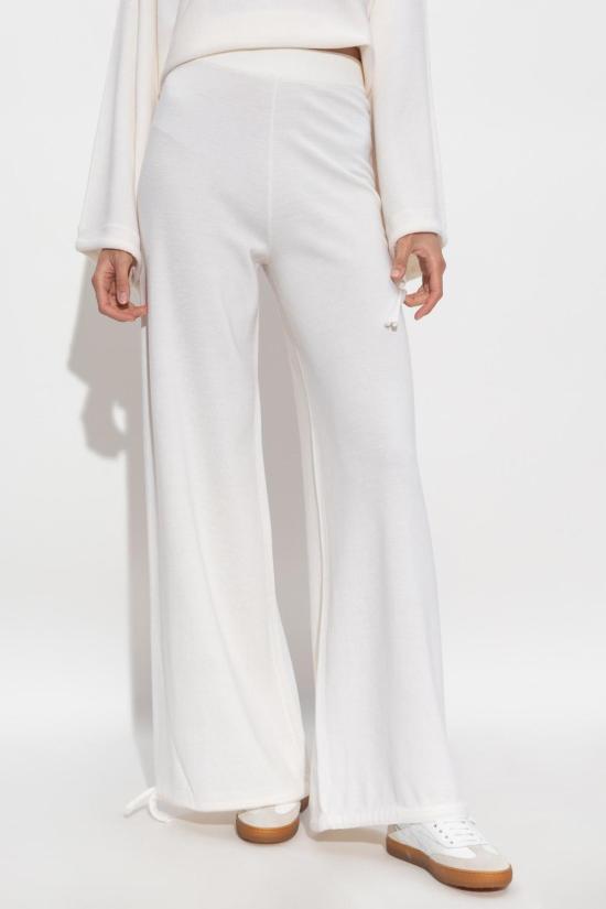  막스마라 스트레이트 팬츠 막스 마라 나이지리아 팬츠 0 비앙코 - MAX MARA