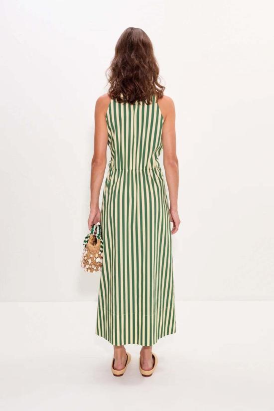  더 엔케이씨 스토어 롱 원피스 NKC 스토어 이나 슬리브리스 포플린 드레스 - The NKC Store