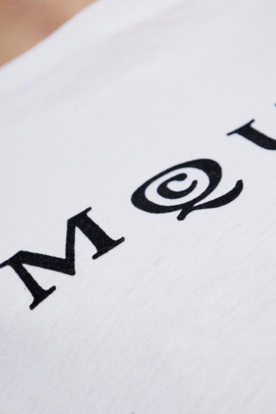  알렉산더 맥퀸 반팔 티셔츠 로고 티셔츠 (화이트) - ALEXANDER MCQUEEN