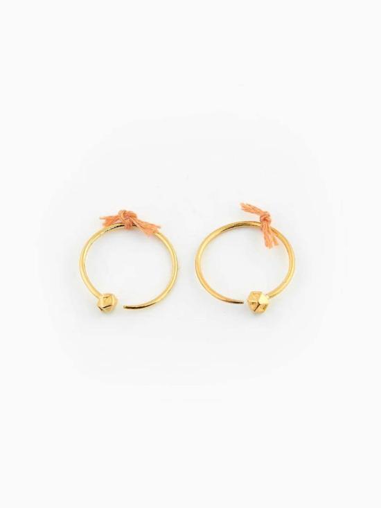  Ombre Claire 이어링 Grandes Créoles Vermeil 귀걸이