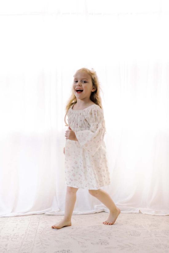  [키즈] Piper&Cloth 원피스 파이퍼앤클로스 키즈 케네디 벨 슬리브 드레스 - OTHER BRANDS