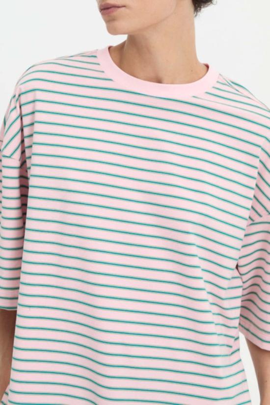  블랑카 반팔 티셔츠 맥신 티 핑크 - BLANCA