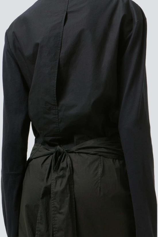  아워레가시 롱 원피스 아워 레거시 보이드 블랙 클린 저지 트위스트 드레스 - OUR LEGACY