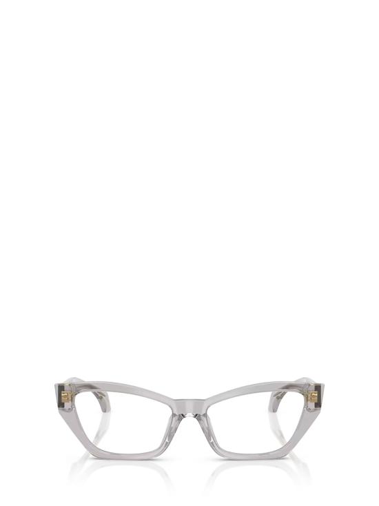 26FW 베르사체 안경 VE3373U 593 LIGHT TRANSPARENT GREY