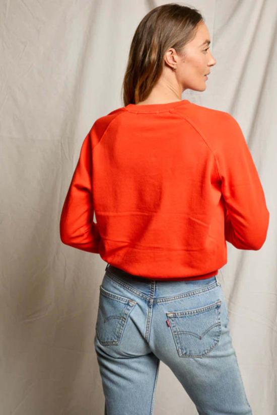  퍼펙트 화이트 티 스웨터 알렉시 프렌치 테리 스웨트셔츠 - PERFECT WHITE TEE