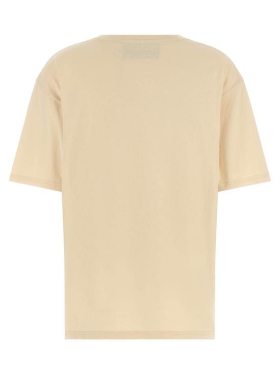  발렌티노 가라바니 반팔 티셔츠 Valentino Garavani Chez Valentino 티셔츠 베이지 - VALENTINO GARAVANI