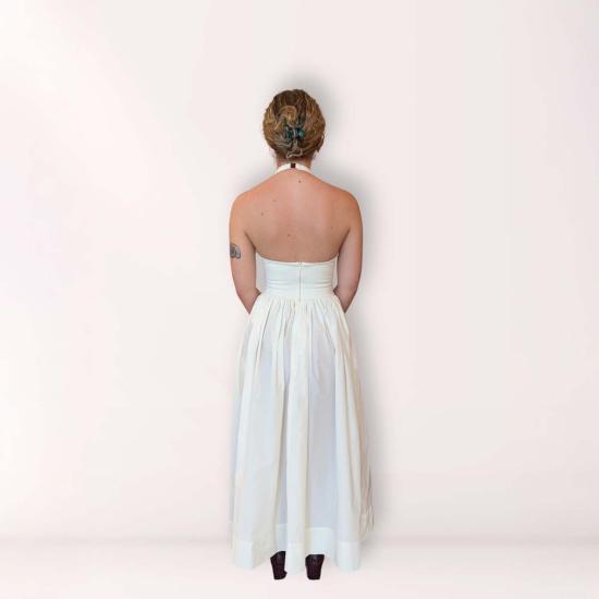  DELFI COLLECTIVE 롱 원피스 델피 콜렉티브 매디슨 드레스 크림 - OTHER BRANDS