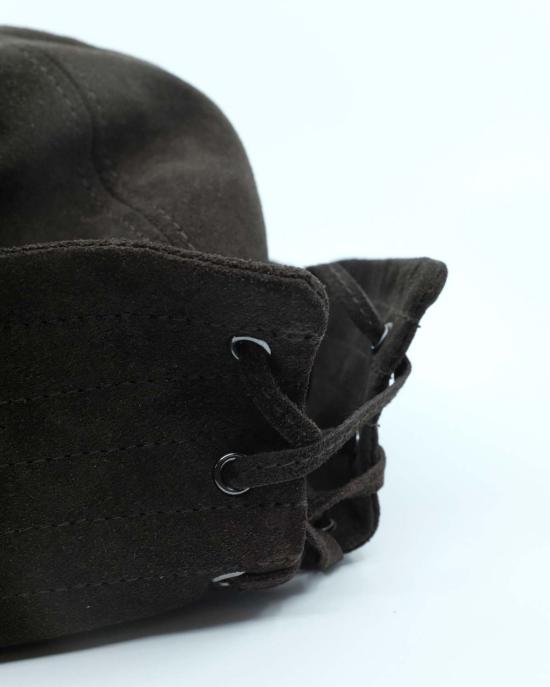  나마체코 모자 Namacheko Testa 스웨이드 가죽 Ceto 세일러 - NAMACHEKO