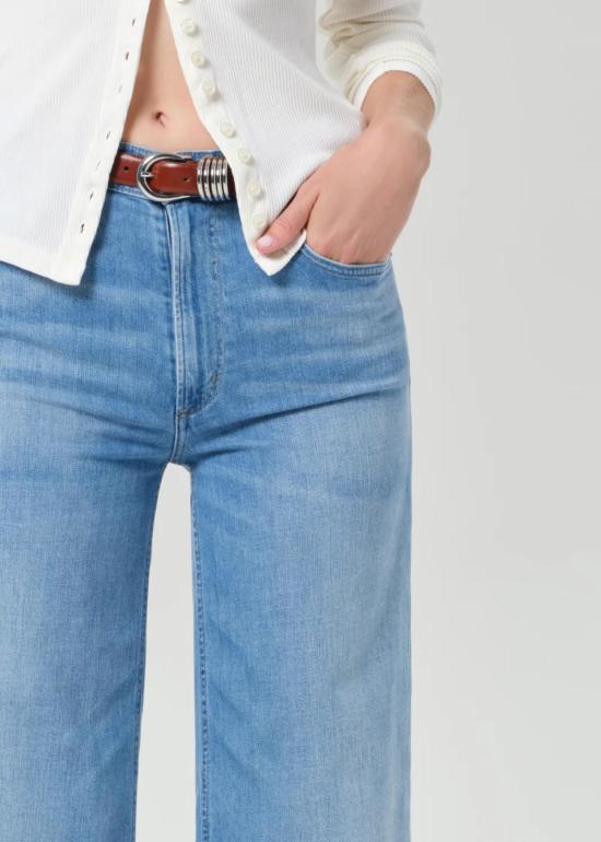  시티즌 오브 휴머니티 데님 팬츠 시티즌스 오브 휴머니티 라이라 롱 와이드 레그 진 - CITIZEN OF HUMANITY