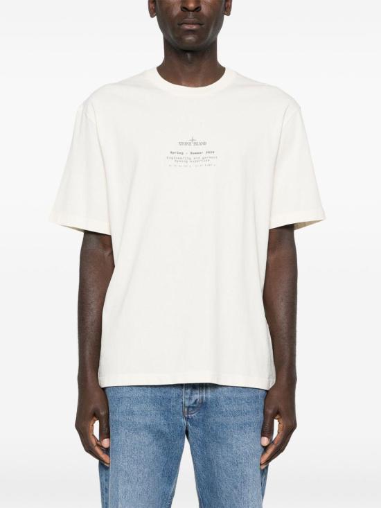 26SS 스톤 아일랜드 폴로 티셔츠 L1S152100001S0285 V0093 WHITE - STONE ISLAND