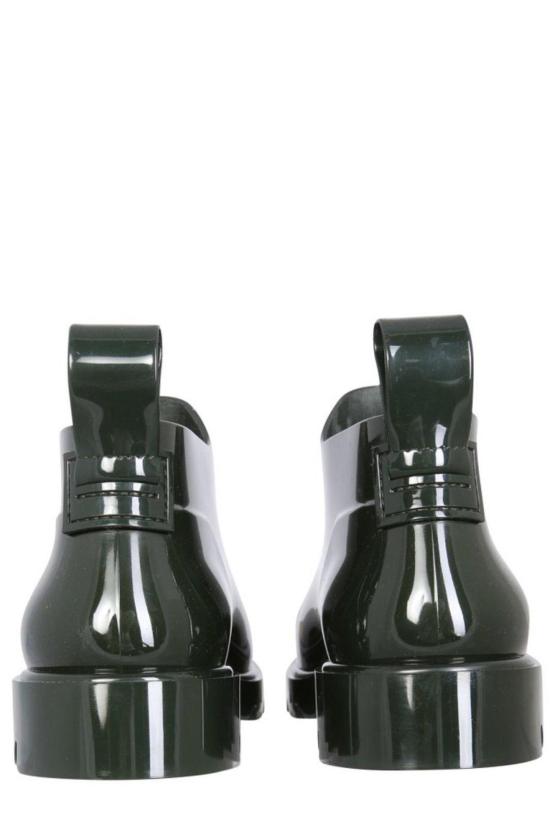  보테가베네타 부츠 보테가 베네타 릿지드 슬립온  그린 - BOTTEGA VENETA