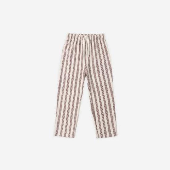  [키즈] Rylee + Cru 트레이닝/조거 팬츠 키즈 라일리 + 크루 로리  브라운 스트라이프