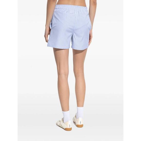  디 아티코 숏팬츠 아티코 팬츠 쇼츠 블루/화이트 - THE ATTICO
