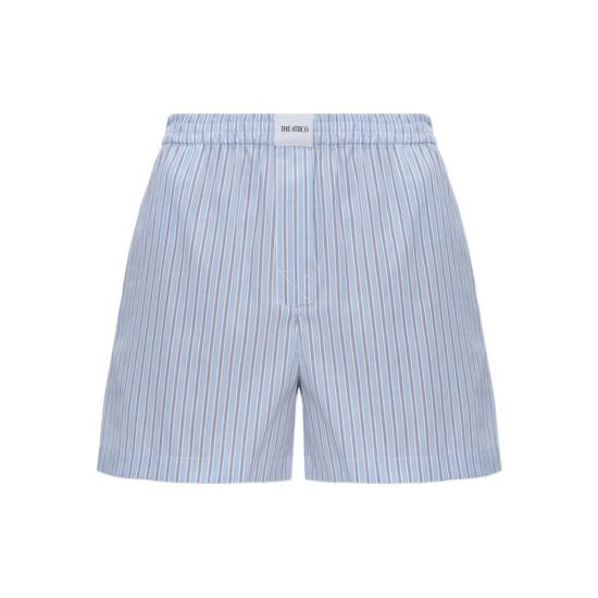  디 아티코 숏팬츠 아티코 팬츠 쇼츠 블루/화이트