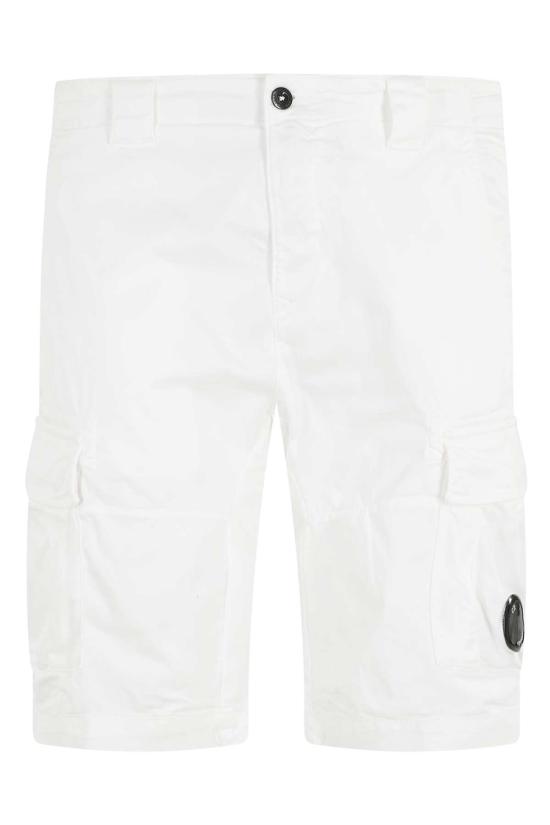  씨피 컴퍼니 숏팬츠 C.P. 컴퍼니 스트레치 새틴 카고 렌즈 반바지