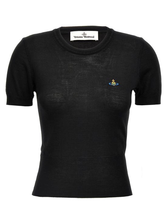  비비안웨스트우드 블라우스 비비안 웨스트우드 비 탑 블랙