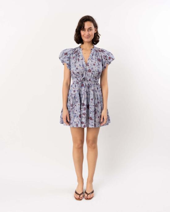  울라 존슨 숏 원피스 Ulla Johnson Izel 코튼 미니 드레스 Gardenia - ULLA JOHNSON