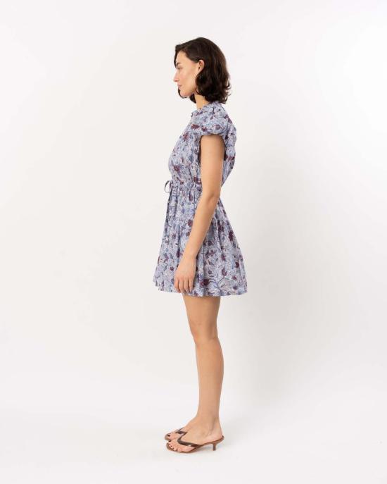  울라 존슨 숏 원피스 Ulla Johnson Izel 코튼 미니 드레스 Gardenia - ULLA JOHNSON