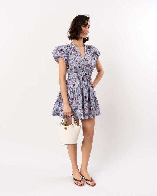  울라 존슨 숏 원피스 Ulla Johnson Izel 코튼 미니 드레스 Gardenia - ULLA JOHNSON