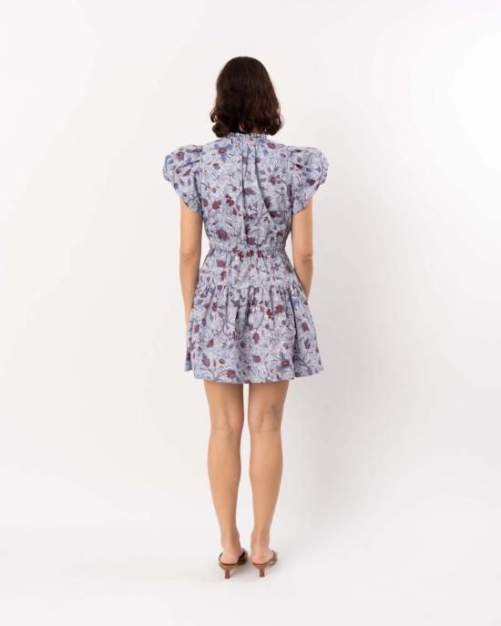  울라 존슨 숏 원피스 Ulla Johnson Izel 코튼 미니 드레스 Gardenia - ULLA JOHNSON