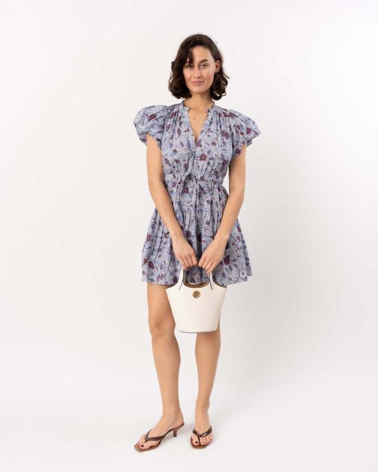  울라 존슨 숏 원피스 Ulla Johnson Izel 코튼 미니 드레스 Gardenia - ULLA JOHNSON