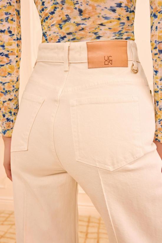  울라 존슨 데님 팬츠 더 스트레치 제네비브 진 카우리 - ULLA JOHNSON