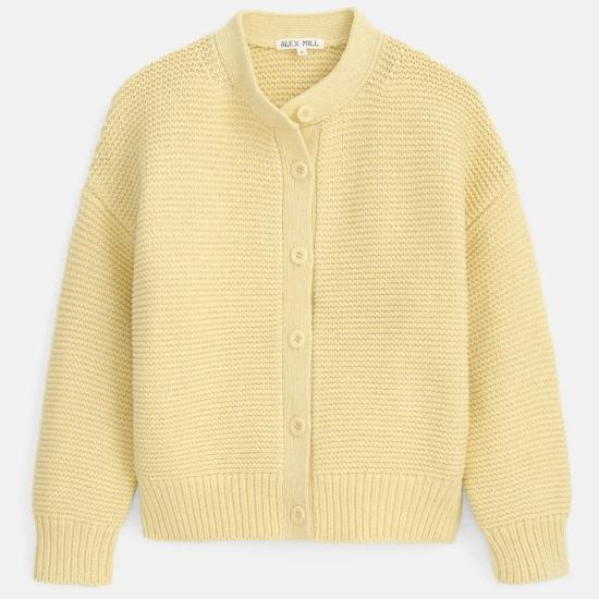  알렉스 밀 가디건 니코 카디건 버터 - ALEX MILL
