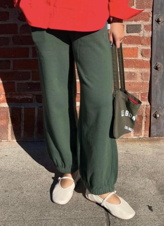  르 본 숍 트레이닝/조거 팬츠 Le Bon Shoppe 프렌치 테리 벌룬 - Le Bon Shoppe