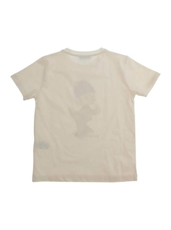  [키즈] 골든구스 티셔츠 골든 구스 키즈 크루넥 티셔츠 화이트 - GOLDEN GOOSE