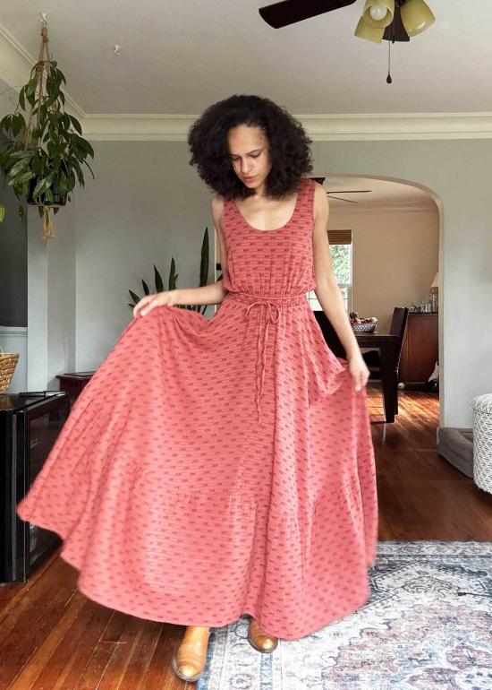  에이스 앤 지그 롱 원피스 에이스 & 지그 아다 드레스 팔레트 - ACE & JIG