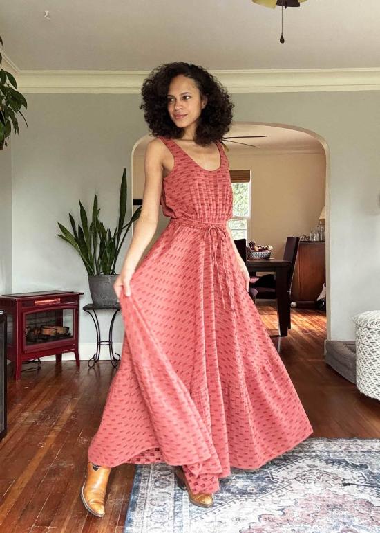  에이스 앤 지그 롱 원피스 에이스 & 지그 아다 드레스 팔레트