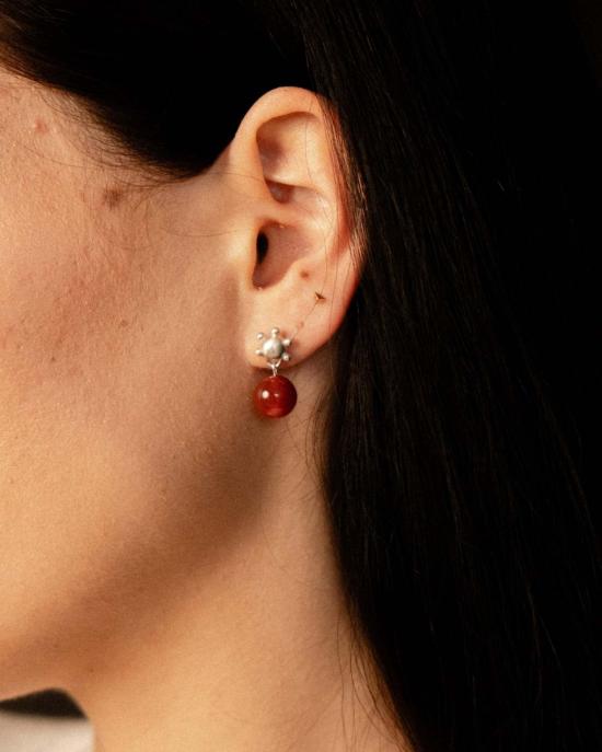  클래식 디자인스 이어링 체리 - CKLASIC DESIGNS