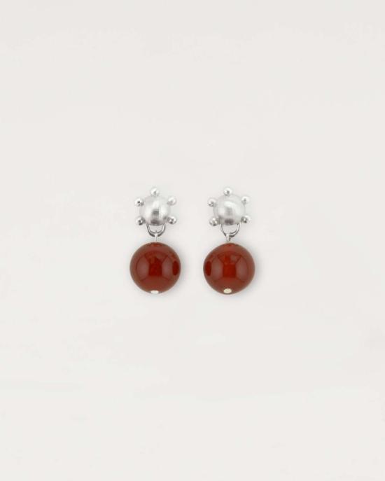  클래식 디자인스 이어링 체리