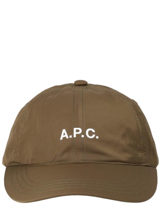  아페쎄 모자 A.P.C. 로고 야구  (갈색)