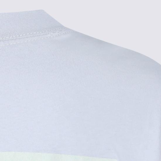  발렌시아가 반팔 티셔츠 코튼 티셔츠 더티 화이트 - BALENCIAGA