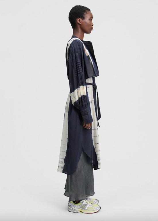  메드모아젤 롱 원피스 Mes Demoiselles Laly 드레스 블랙/화이트 - MES DEMOISELLES