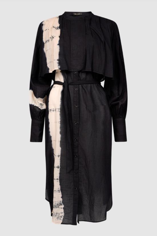  메드모아젤 롱 원피스 Mes Demoiselles Laly 드레스 블랙/화이트 - MES DEMOISELLES